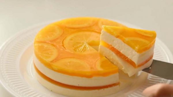 طرز تهیه چیزکیک پرتقال