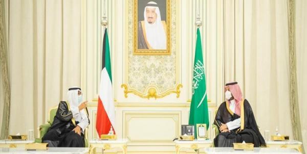 دیدار ولی عهد کویت با همتای سعودی خود در ریاض
