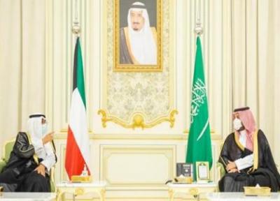 دیدار ولی عهد کویت با همتای سعودی خود در ریاض