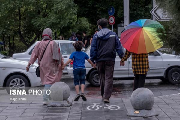 تداوم بارش باران در نوار شمالی کشور