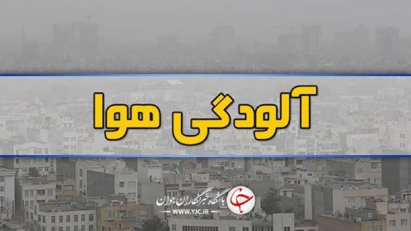 هوای چهار منطقه مشهد آلوده است هوای چهار منطقه مشهد آلوده است