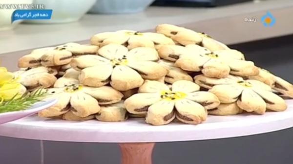 طرز تهیه شیرینی گل